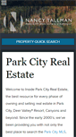 Mobile Screenshot of insideparkcityrealestate.com